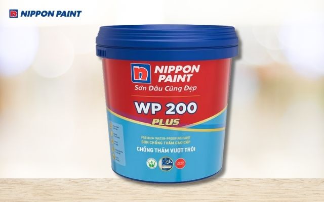 Sơn WP 200 Plus giúp chống thấm hiệu quả cho bề mặt tường đứng mà không cần pha trộn xi măng
