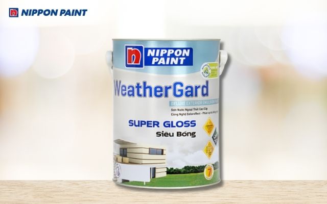 Sơn Nippon WeatherGard Siêu Bóng là dòng sơn nước ngoại thất cao cấp, đem lại vẻ đẹp bền bỉ