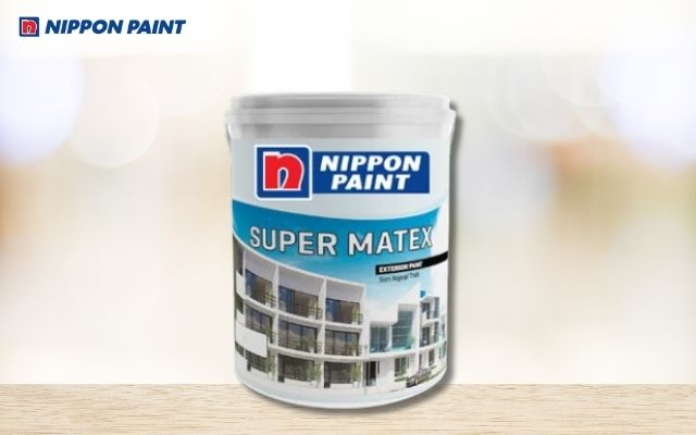 Sơn Nippon Super Matex là sơn nước ngoại thất bền màu hạn chế tối đa tình trạng xuống cấp màng sơn