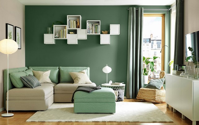 Sơn nội thất màu xanh lá cây là lựa chọn tuyệt vời để tạo ra không gian sống thanh bình và dịu mát. Hãy xem hình ảnh liên quan để cảm nhận sắc thái tươi mới và tràn đầy năng lượng của màu xanh lá cây trong căn nhà của bạn.