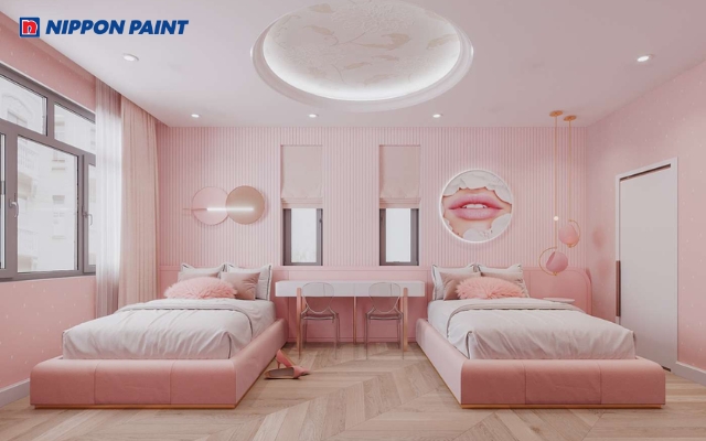 Lựa chọn màu sắc sơn tường theo độ tuổi và sở thích của bé