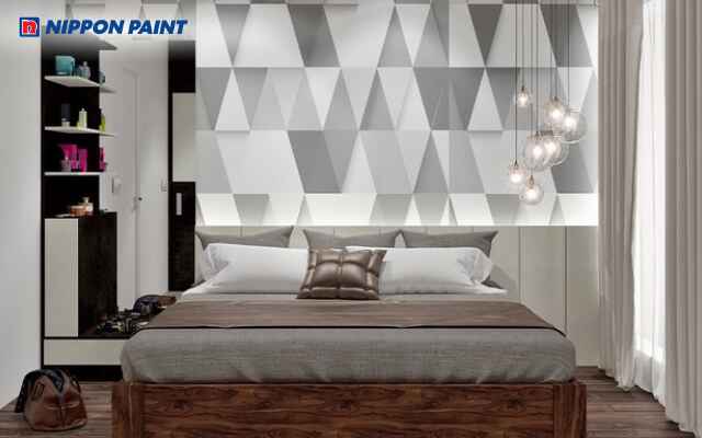 Họa tiết hình khối độc đáo, mới lạ (Mã màu Sequoia Dusk 39C-1P)