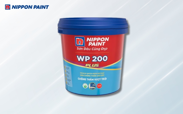 Sơn Nippon WP 200 Plus là giải pháp ngoại thất bền, chống rêu mốc