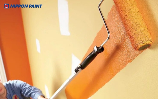 Sơn phủ bóng giúp công trình luôn sáng đẹp, bền màu