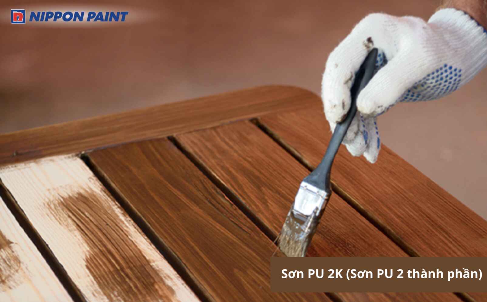 Ứng dụng sơn PU 2K cho cửa gỗ, tủ bếp và nội thất cao cấp