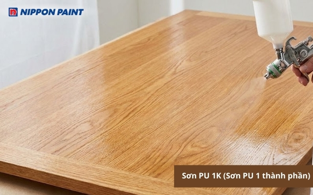 Sơn PU 1K dễ sử dụng, không cần pha trộn phức tạp khi thi công