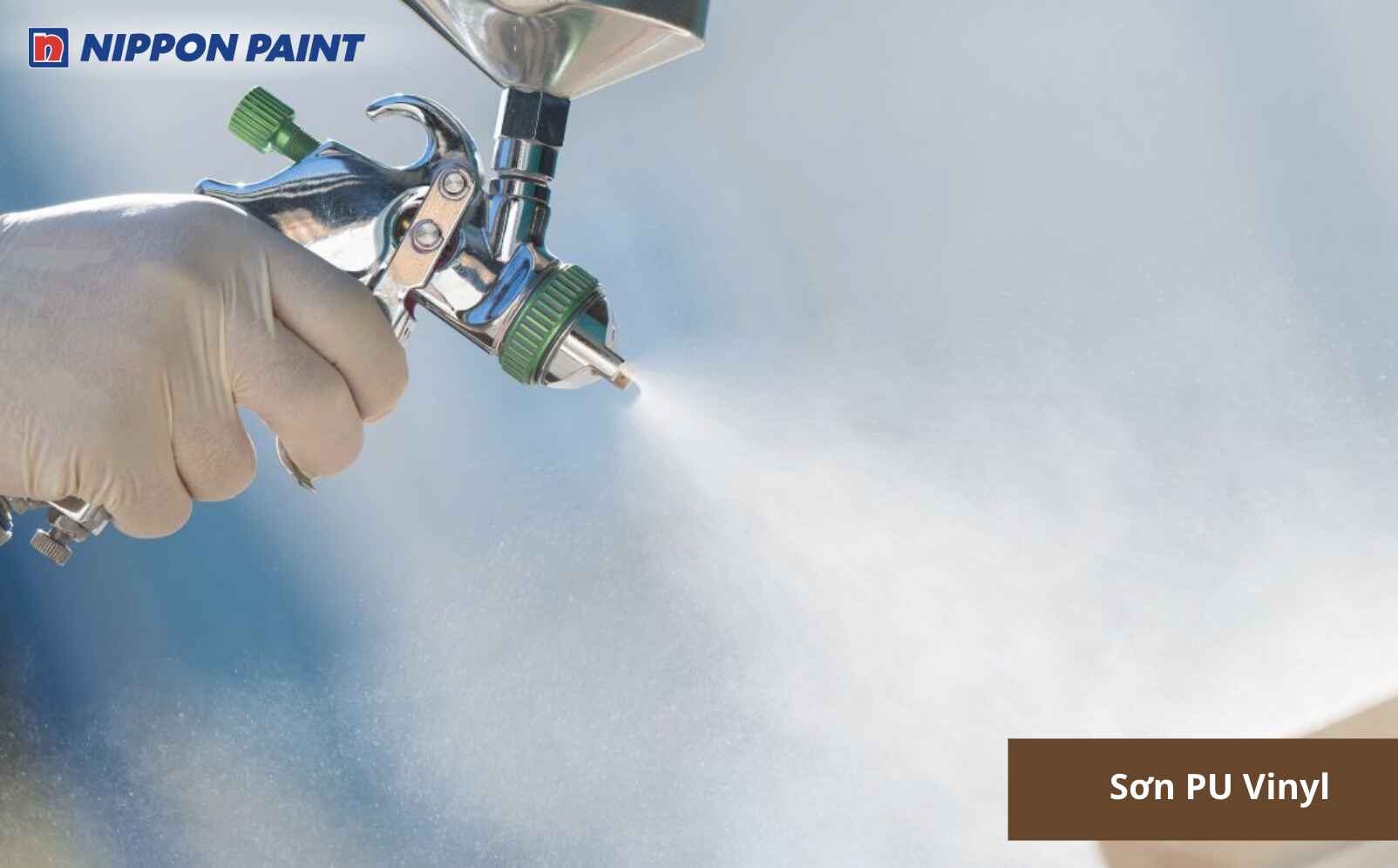 Sơn PU Vinyl khô nhanh, bám dính tốt trên nhiều loại bề mặt