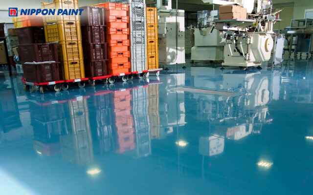 Sơn sàn công nghiệp mang lại thẩm mỹ, độ bền, dễ vệ sinh và chống hóa chất