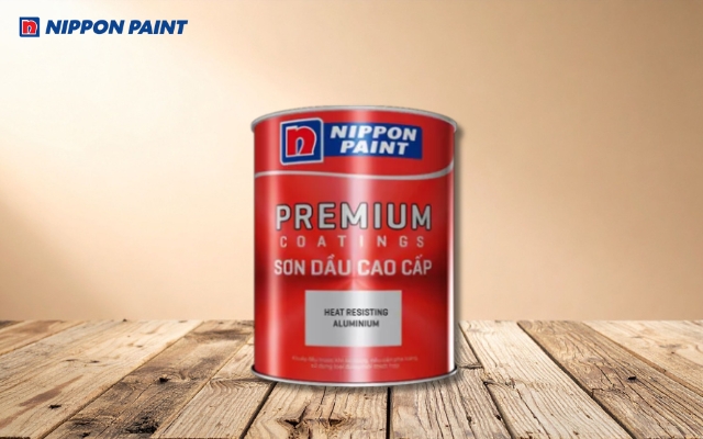 Sơn Nippon Heat Resisting Aluminium chịu nhiệt lên đến 600 độ C