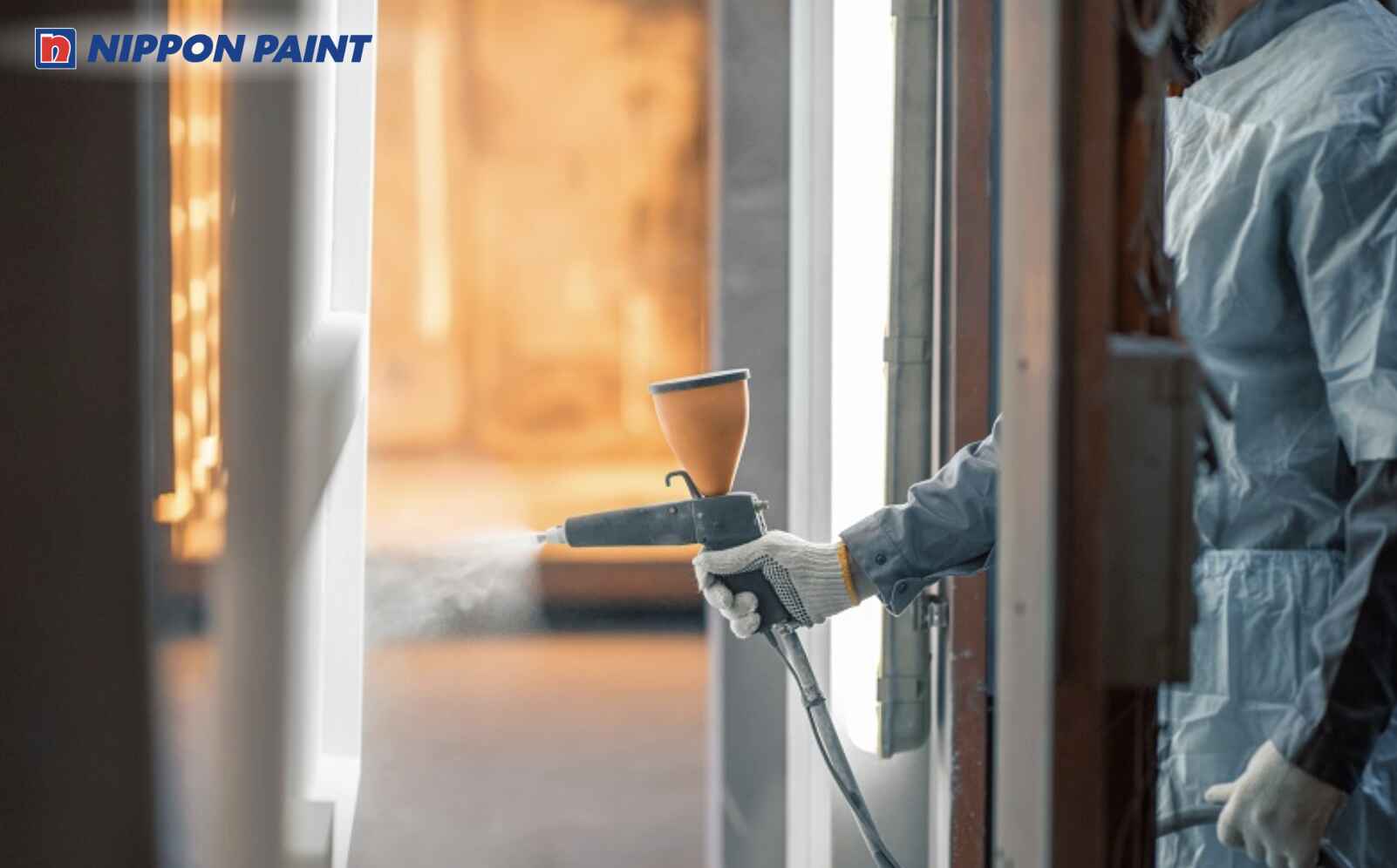 Ứng dụng sơn tĩnh điện cho cổng sắt, khung cửa sắt