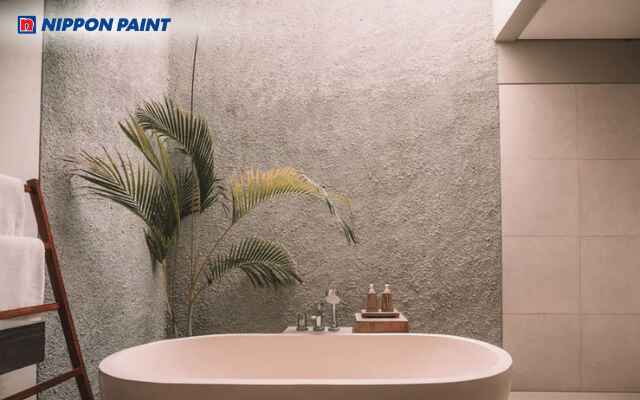 Sơn cát tạo vân cát tự nhiên, làm không gian nổi bật và mới mẻ