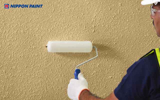 Sơn gai và sần tạo kết cấu lạ mắt, tăng hiệu ứng thị giác và cách âm