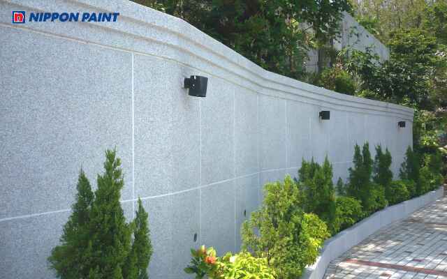 Sơn giả đá mô phỏng màu sắc và vân đá sang trọng cho ngôi nhà