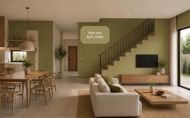 Earth tone giúp tổng thể không gian thêm hài hòa và cân bằng