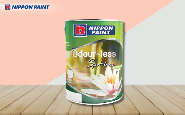 Sơn Nippon Odour-less Spot-less