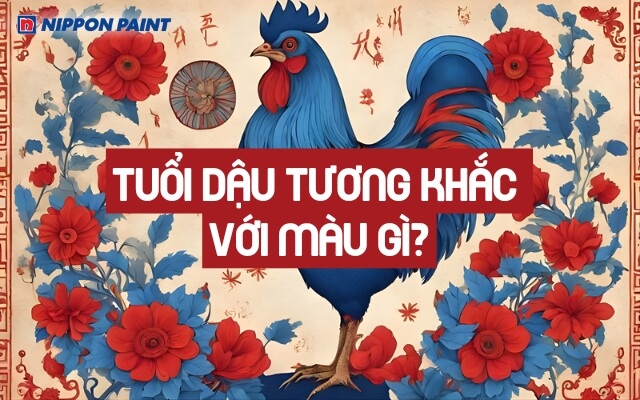 Tuổi Dậu tương khắc với các màu như màu đen và xanh dương