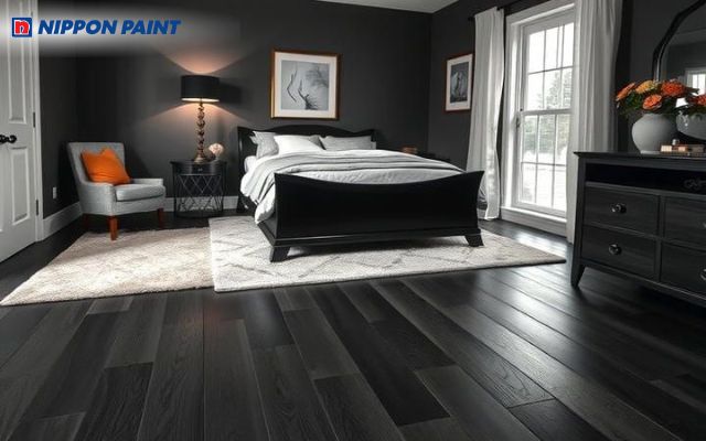 Không gian nội thất màu đen huyền bí, sang trọng