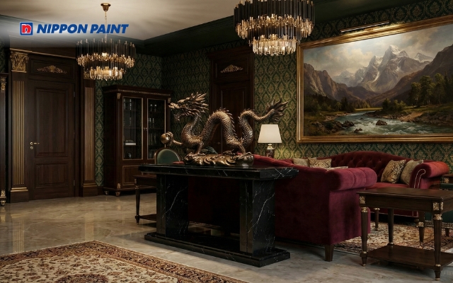 Không gian nội thất phản ánh khí chất mạnh mẽ của người tuổi Thìn