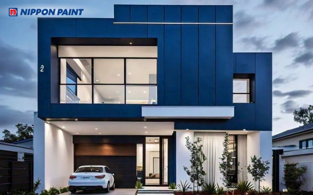 Màu xanh navy giúp gia chủ mệnh Thủy hanh thông trong công việc