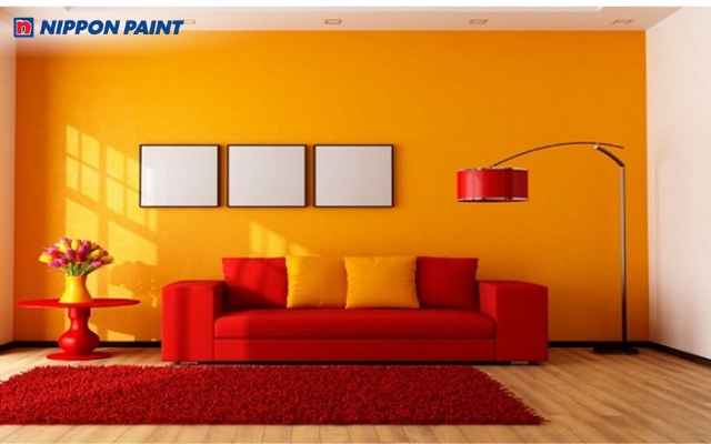 Tông màu vàng đậm ấm nóng cho gia chủ mệnh Kim tuổi Tý