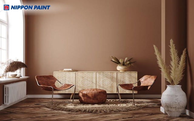 Thiết kế nhà với màu sơn tông ấm kết hợp nội thất hài hòa cho tuổi Tý mệnh Thổ