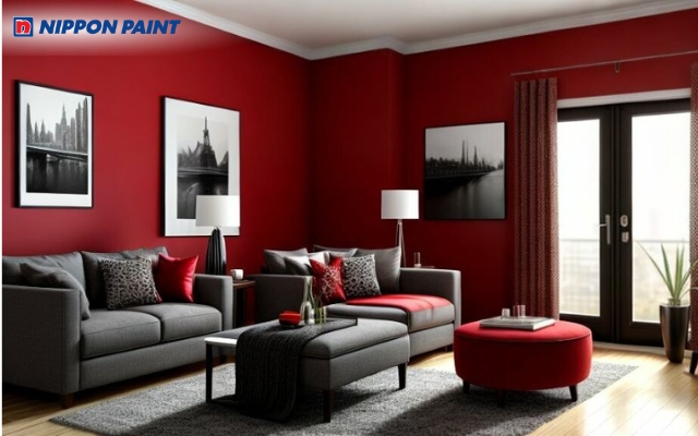 Màu sơn nhà hợp phong thủy cho gia chủ tuổi Tý mệnh Hỏa