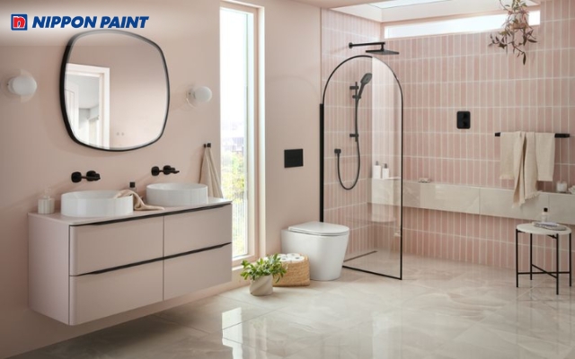 Màu sơn nhà mệnh Hỏa phối pastel tạo không gian hài hòa cho người tuổi Tý