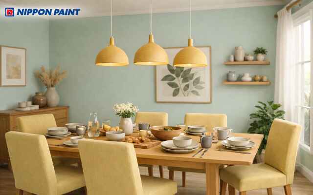 Điểm xuyết sắc vàng giúp bữa cơm gia đình thêm phần ấm áp