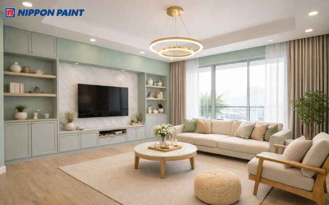 Thiết kế phối màu phù hợp với các căn hộ chung cư cao cấp