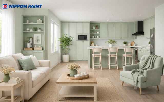 Sự chuyển tiếp màu sắc tự nhiên giúp thanh lọc tâm hồn