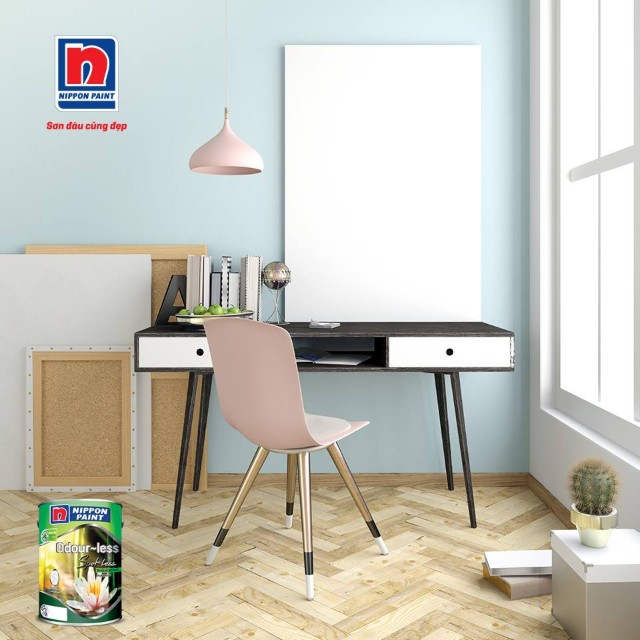 Không gian sống an toàn và thân thiện với dòng sơn nội thất Nippon Odour-less Spot-less