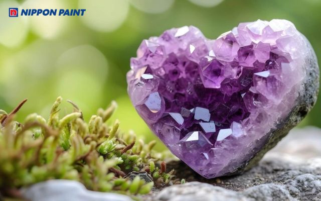 Trong tình yêu, màu tím thường đại diện cho sự thủy chung, lãng mạn