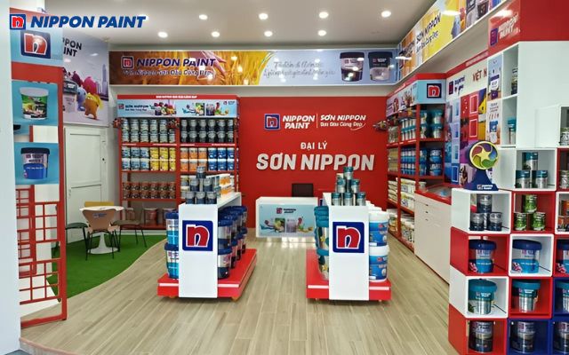 Đại lý Nippon Paint là đơn vị phân phối chính hãng