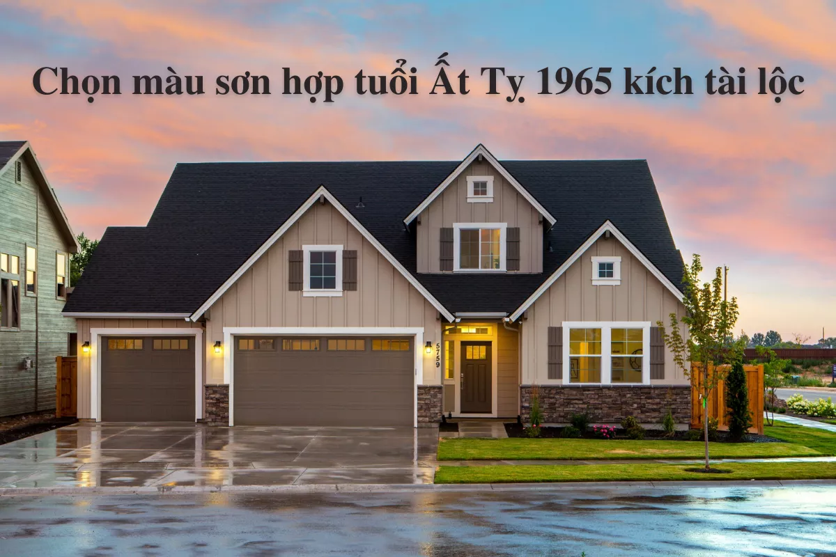 màu sơn hợp tuổi ất tỵ
