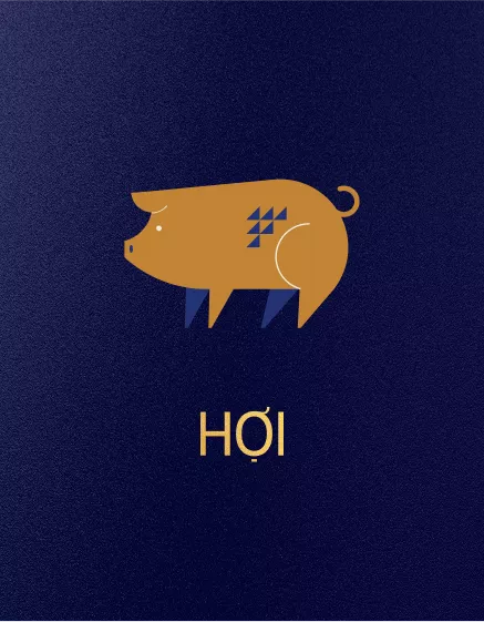 Màu sơn hợp với tuổi Hợi