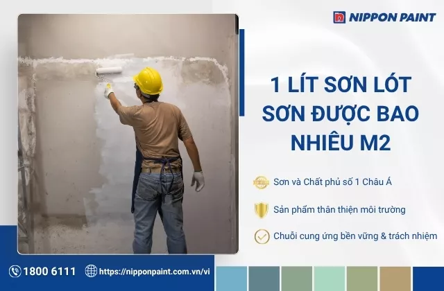 Giải đáp: 1 thùng sơn chống thấm sơn được bao nhiêu m2