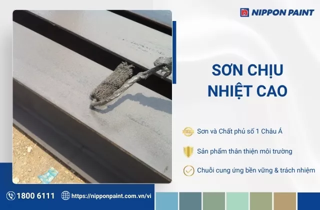 Sơn chống rỉ chịu nhiệt là gì? Top 3 loại sơn chịu nhiệt phổ biến
