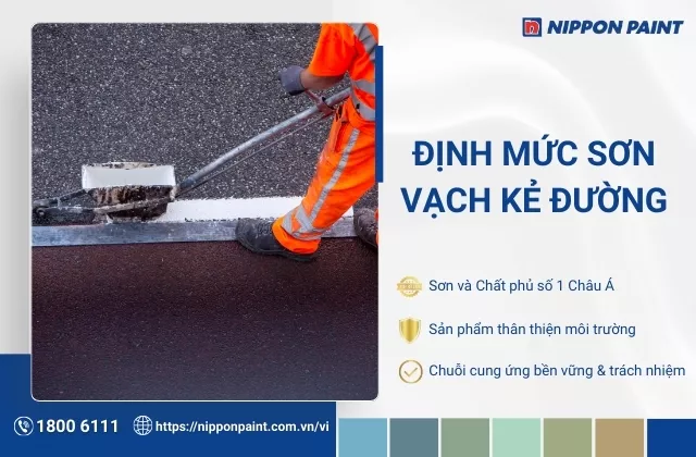 [Giải đáp] Định mức sơn vạch kẻ đường là bao nhiêu?