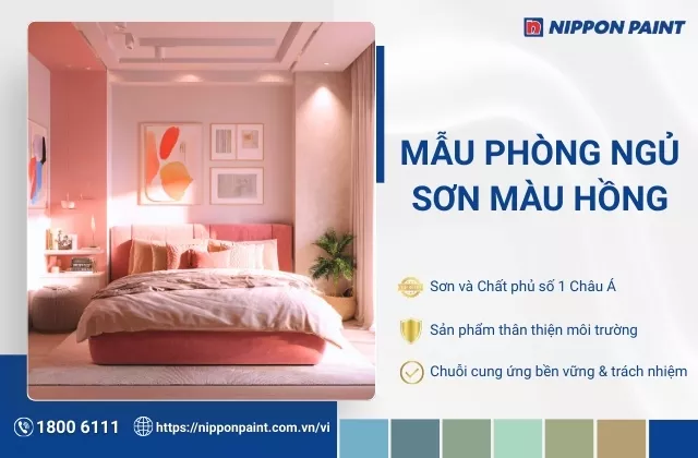 65 mẫu phòng ngủ sơn màu hồng tinh tế cho mọi phong cách