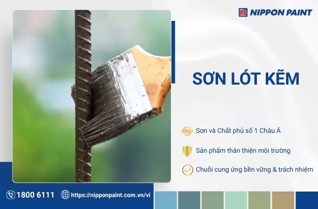 Sơn lót kẽm là gì? Lợi ích và lưu ý sử dụng sơn lót kẽm