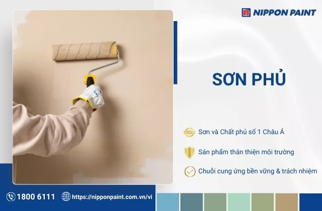 Sơn phủ là gì? Tính năng và Vai trò của sơn phủ trong thi công