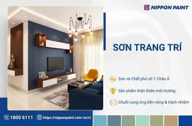 Sơn trang trí là gì? 10 loại sơn trang trí nhà phổ biến hiện nay