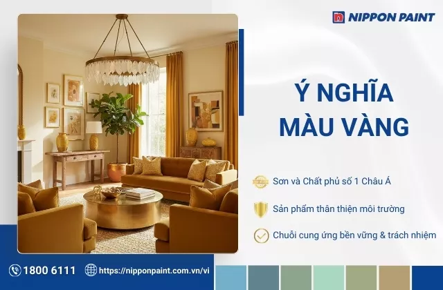 Màu vàng là gì? Ý nghĩa màu vàng trong thiết kế, tình yêu và cuộc sống
