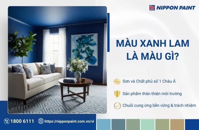 Màu xanh lam là màu gì? Ý nghĩa và ứng dụng thực tế