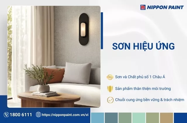 Sơn hiệu ứng là gì? Ưu nhược điểm, phân loại và cách thi công