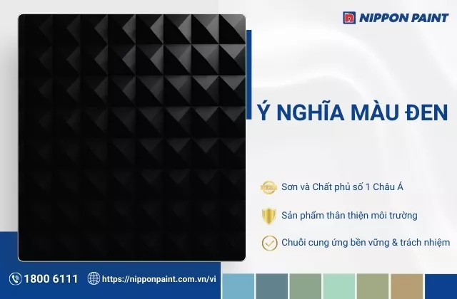Màu đen là gì? Ý nghĩa màu đen trong cuộc sống và nội thất