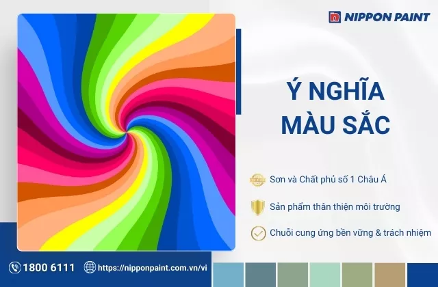 Ý nghĩa màu sắc trong thiết kế, cuộc sống và tình yêu