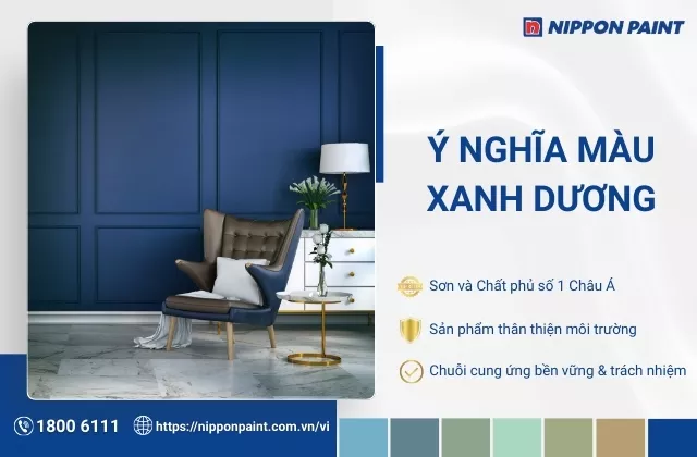 Màu xanh duơng là màu gì? Ý nghĩa, ứng dụng trong thiết kế và cuộc sống