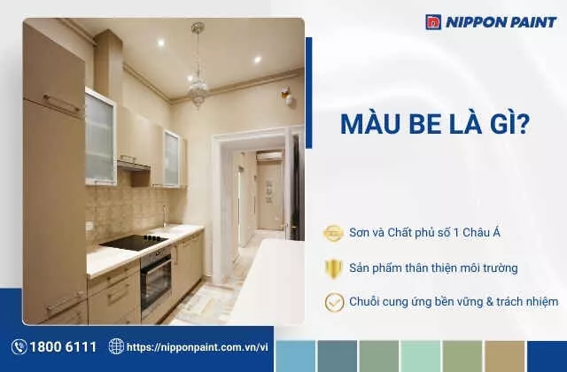 Màu be (beige) là màu gì? Các tone màu phổ biến và ứng dụng trong thiết kế