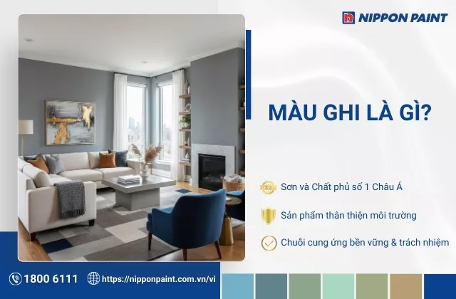 Màu ghi là màu gì? Ý nghĩa, cách phối màu ghi và các ứng dụng nổi bật